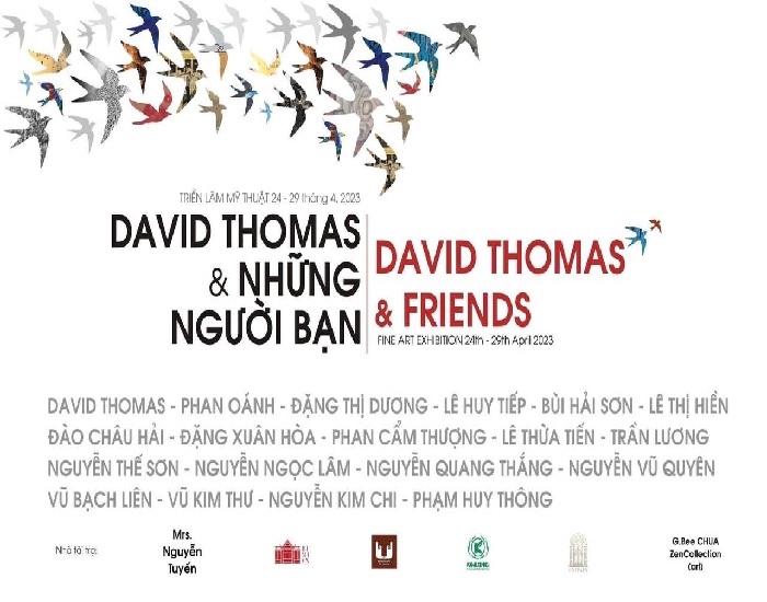 Triển lãm tranh "David Thomas và Những Người Bạn"
