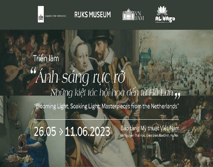Triển lãm tranh “Ánh sáng rực rỡ"– Cơ hội được thưởng ngoạn 69 tác phẩm kinh điển thời kỳ hoàng kim của 66 họa sĩ bậc thầy Hà Lan