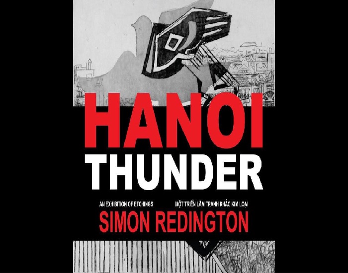 Triển lãm “Hanoi Thunder” của nghệ sĩ in khắc nổi tiếng đến từ Anh Quốc - Redington